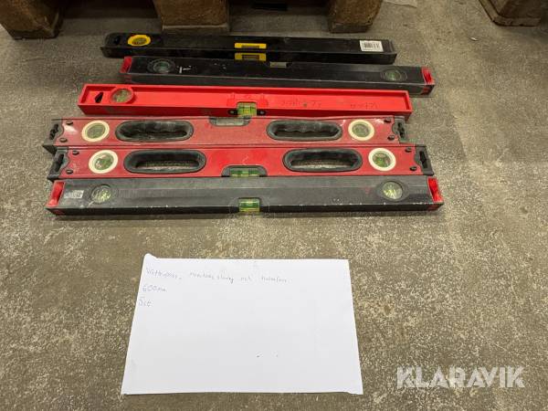 Vattenpass Meetools,Stanley,Hultafors 600mm
