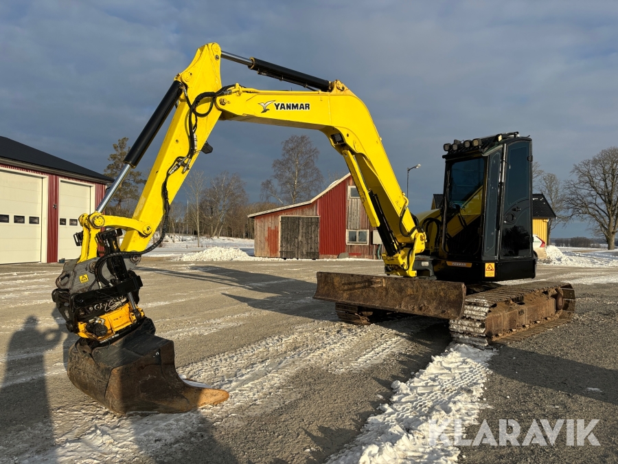 Grävmaskin Yanmar VIO75