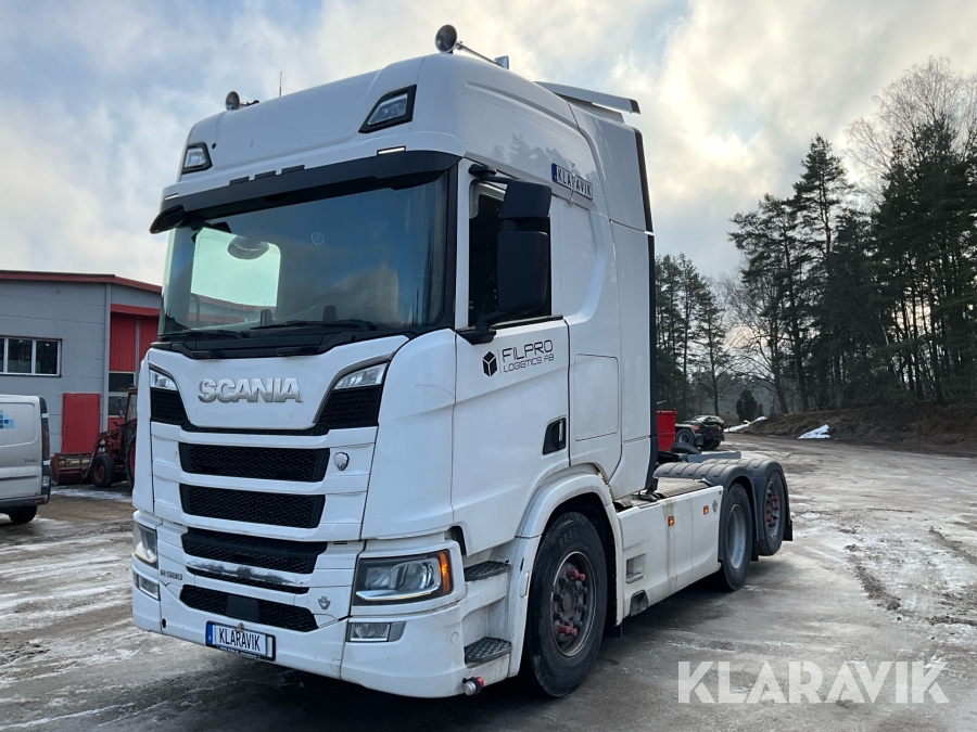 Dragbil Scania R 580 V8