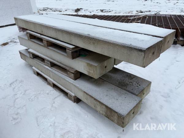 Trappblock i betong 2,5 x 0,34 x 0,17 m 6 st