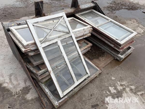 Gamla fönster ca 35st