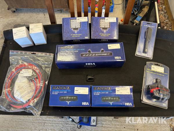 Arbetsbelysning parti HBA