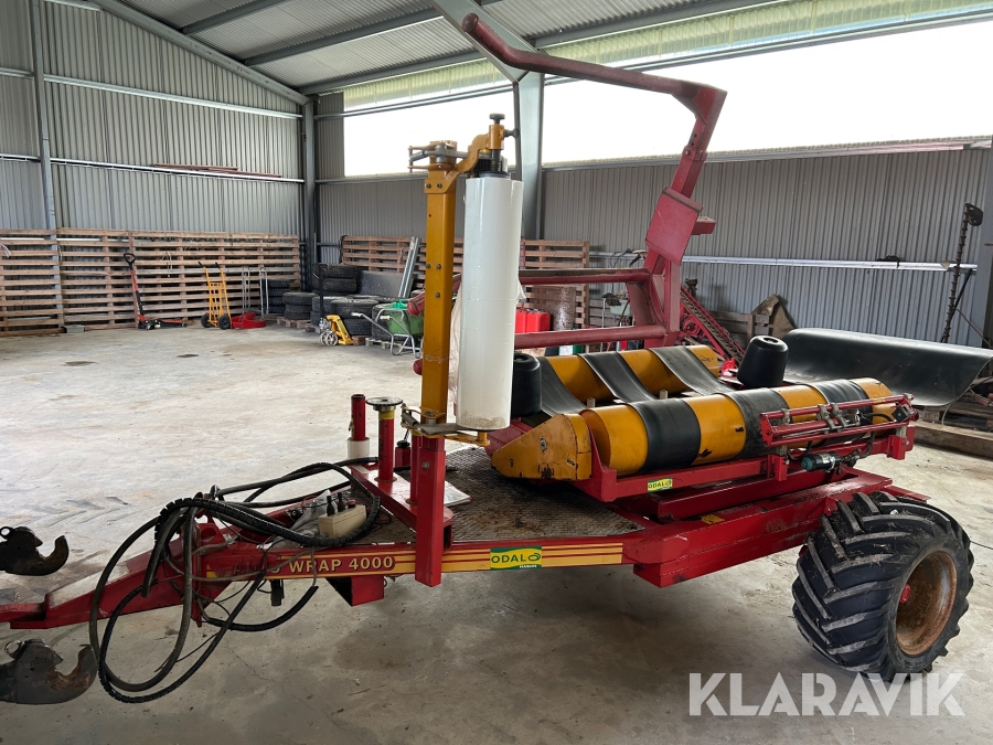 Inplastare rundbal Tellefsdal A.S Auto wrap 4000