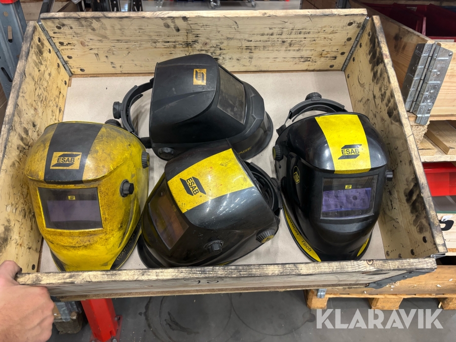 Svetshjälmar ESAB 4st