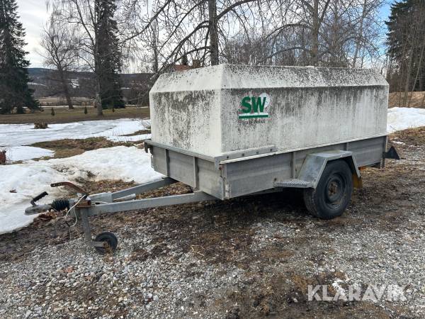 Personbilssläp Hebe 1300