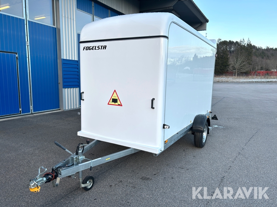 Skåpsläp Brenderup CE1300 med dörrar