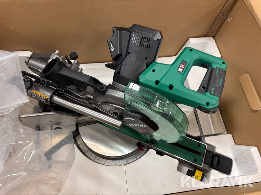 Kap / Gersåg Hikoki C3610DRA 36V 2st batterier