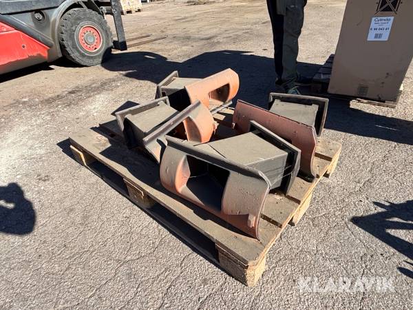 Ventilationskåpor Højslev 4st