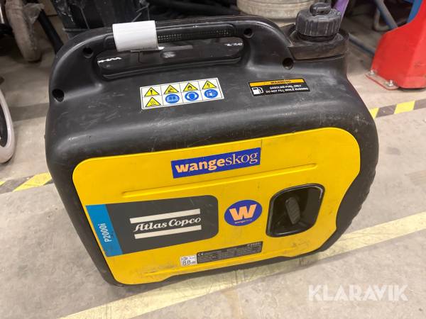Elverk Atlas Copco P2000i