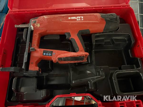 Infästningspistol Hilti BX 3 för spik/bult