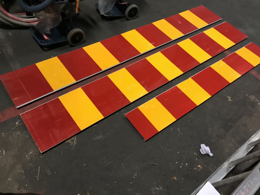 3 st Avspärrningsskyltar