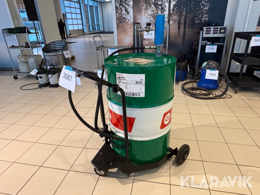 Oljepump med fatkärra Orion 22715