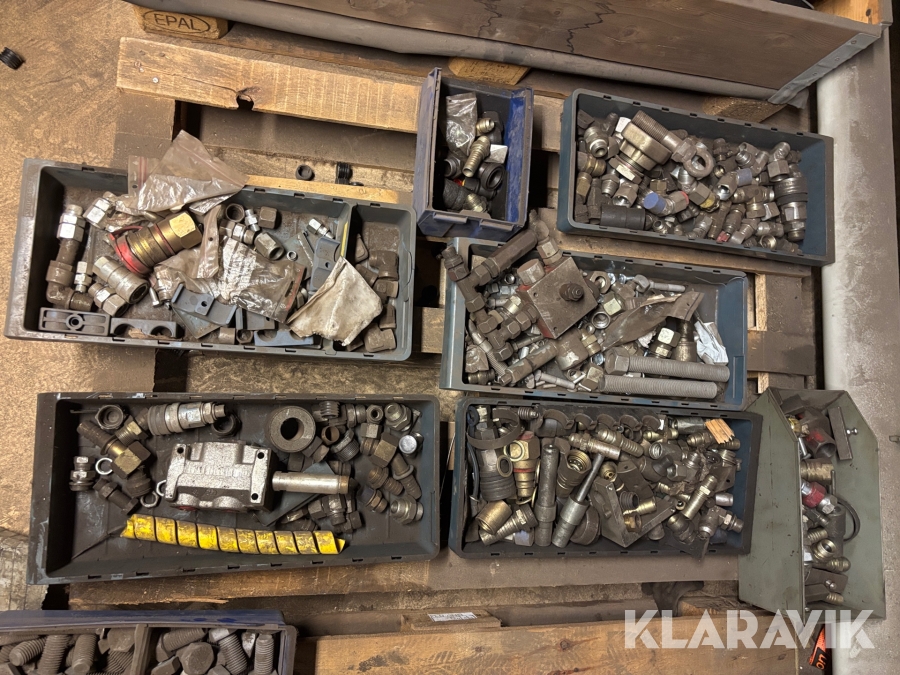 Blandade hydraulkomponenter