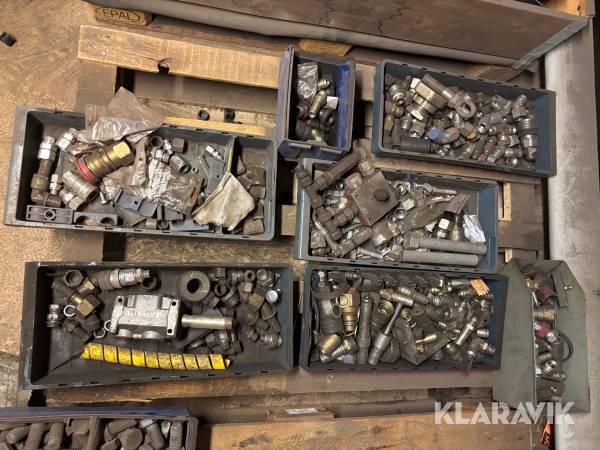 Blandade hydraulkomponenter