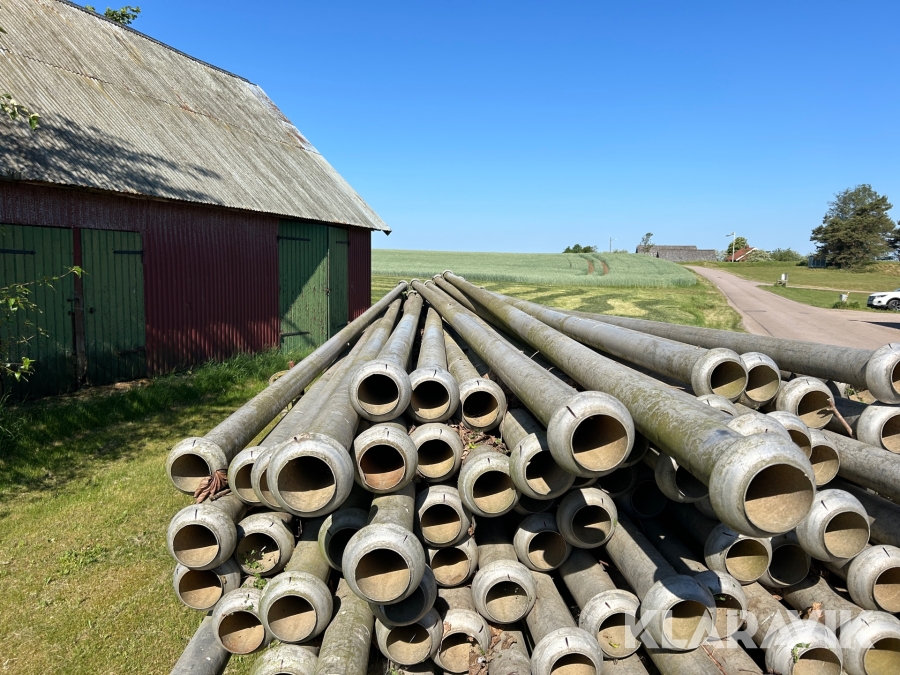 Vattenrör ca 95 st, Halmstad, Klaravik auktioner