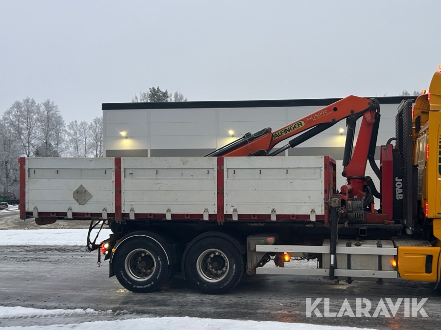 Kranflak Palfinger PK15002 performance