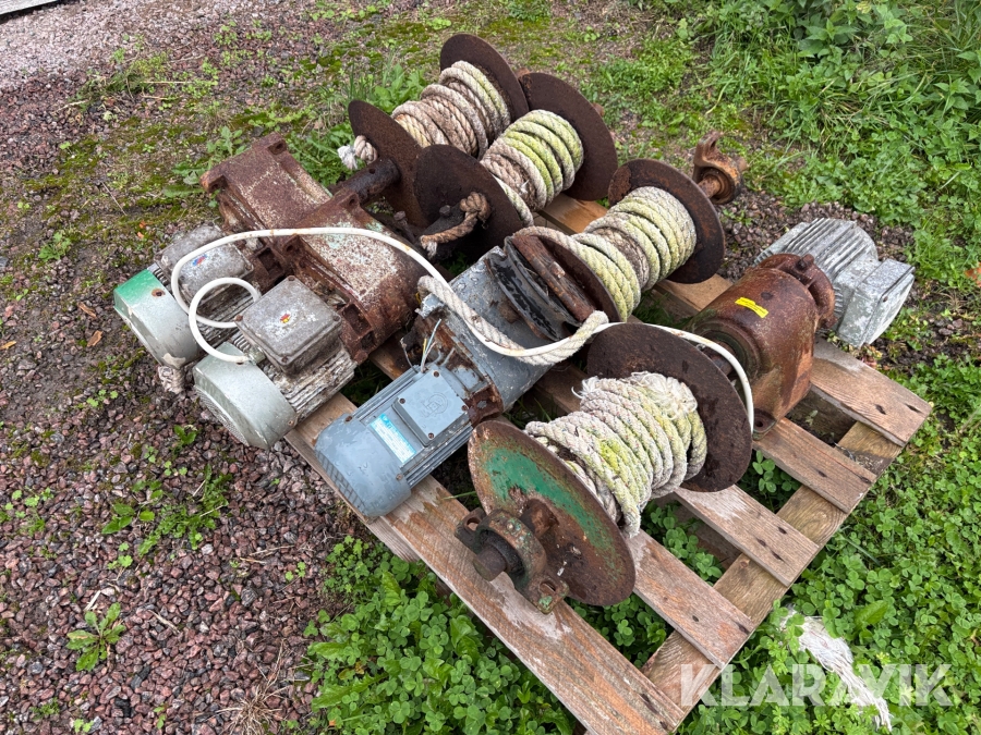 Utgödslingsmotorer 4st