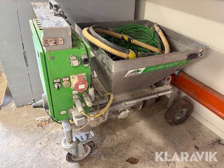 Murbrukspump/brukspump Inotec Inobeam F 21