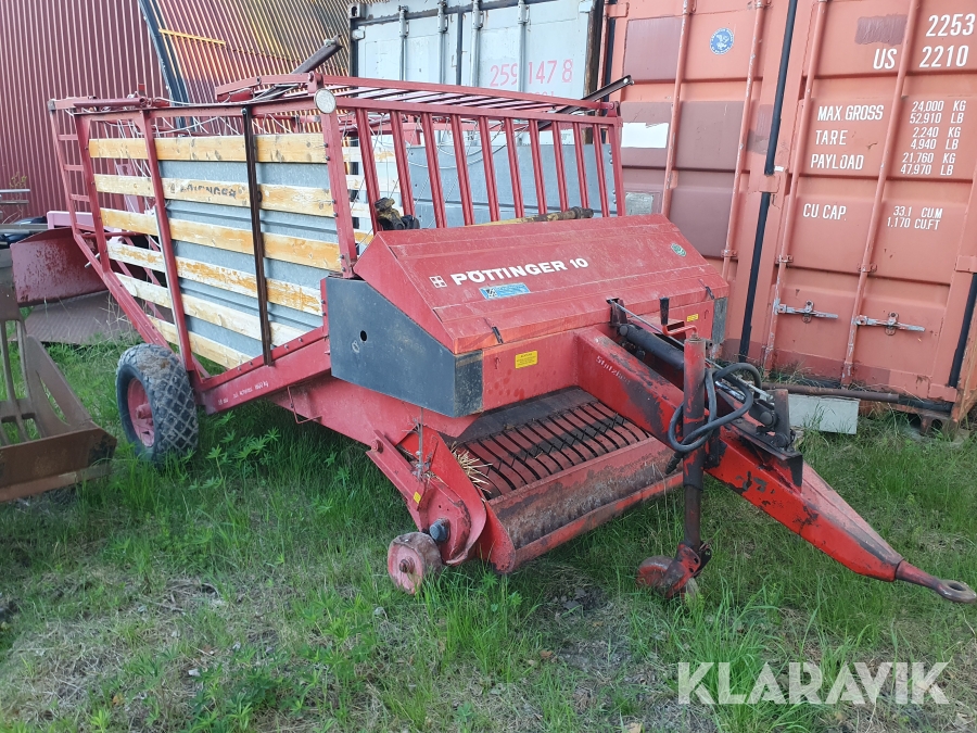 Självlastarvagn Pöttinger LW 10