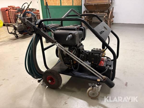 Högtryckstvätt 200 bar 15l/min dieseldriven
