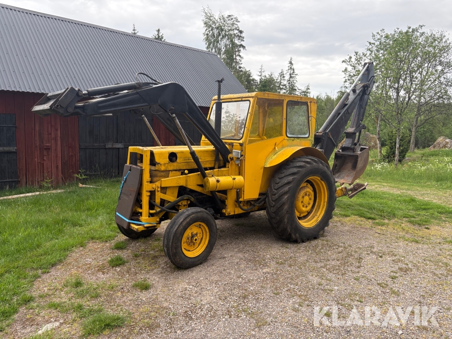 Traktorgrävare Massey Ferguson 3165s