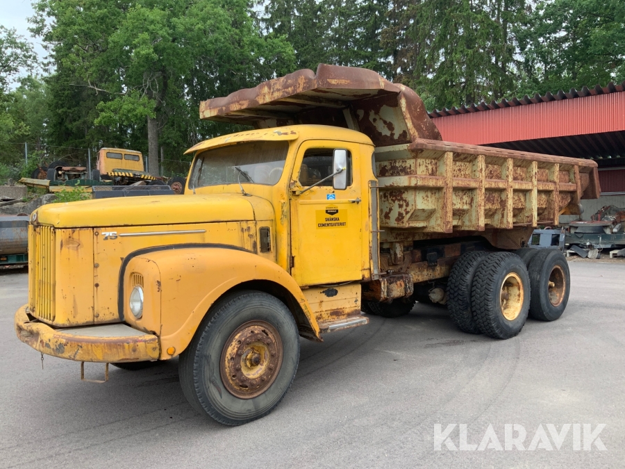 Veteranlastbil Scania-Vabis 75 DLT