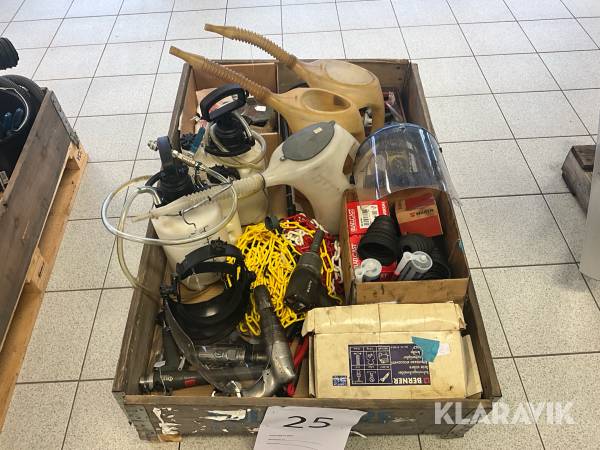 Diverse verkstadsutrustning