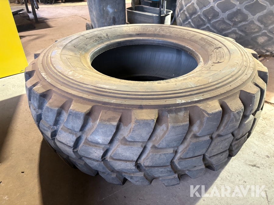 Entreprenaddäck Bridgestone 17.5R25 k-traction