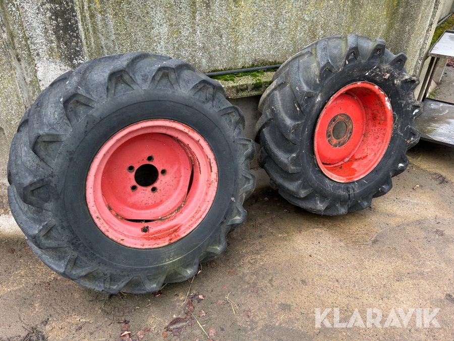 Styrhjul till en Claas Dominator