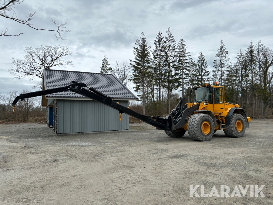Hjullastare Volvo L110E med hydraulisk lyftbom