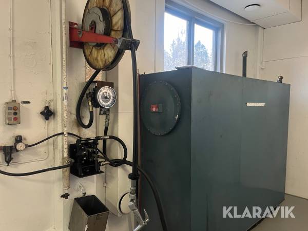 Pumpanläggning för olja