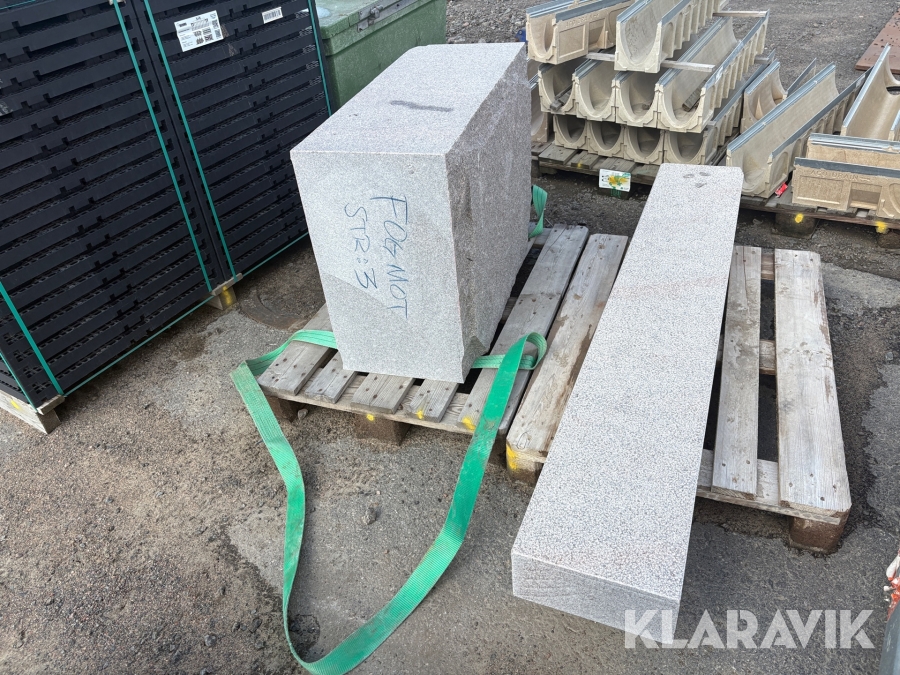Granitsten 1 + 1 st