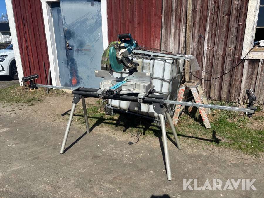 Kap och gersåg Makita LS1016L med stativ