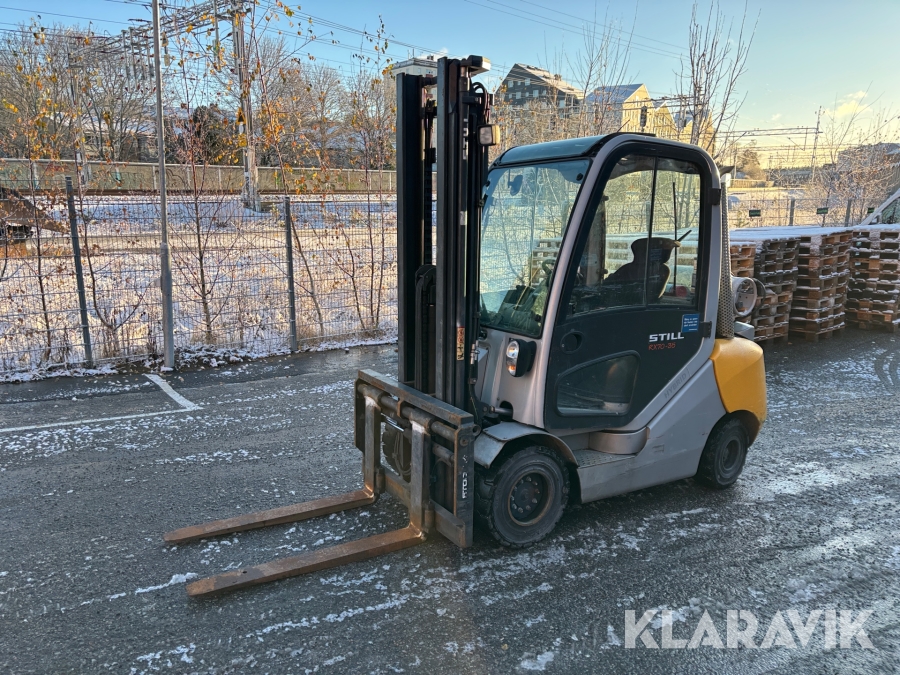 Gasoltruck Still RX70-35, Stockholm, Klaravik auktioner