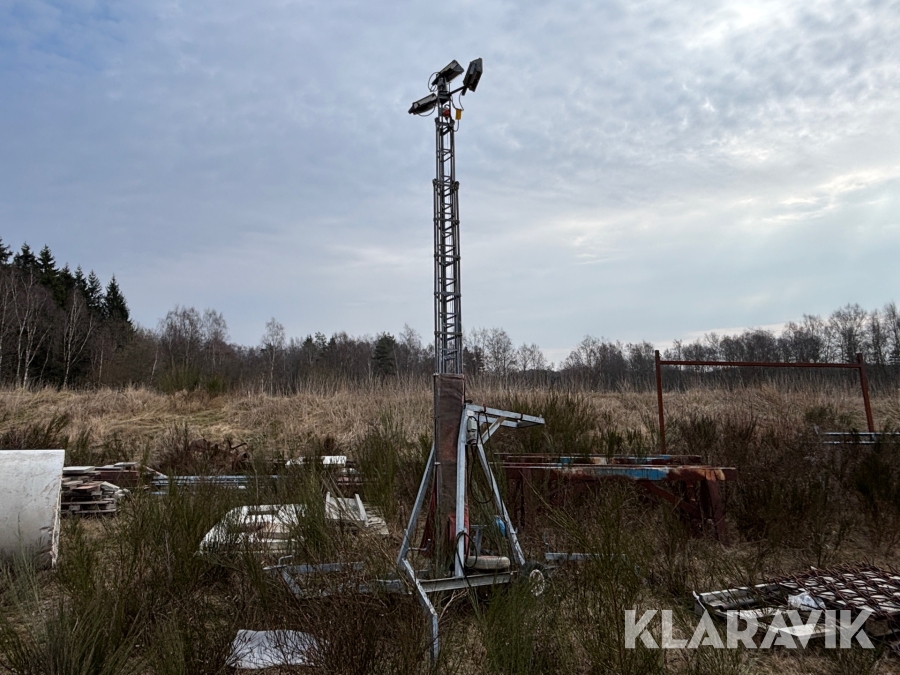Belysningsmast Backens Mekaniska Verkstad EL U12 / Bamek 10 2st