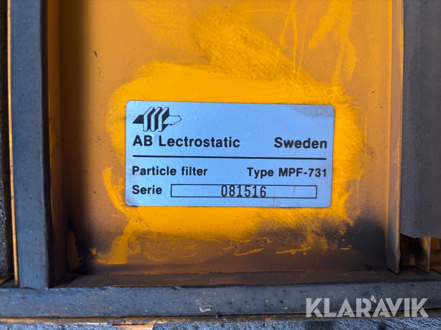 Mobilt utsug till svets Lectrostatic MPF-731