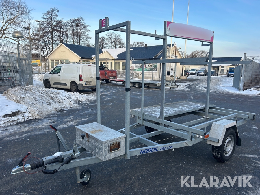 Ställningsvagn Nordic Pro Line 1300