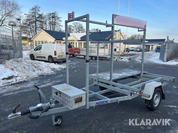 Ställningsvagn Nordic Pro Line 1300