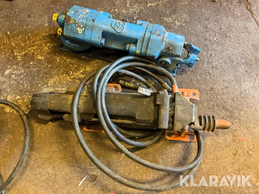 Borr knämatare luftdriven