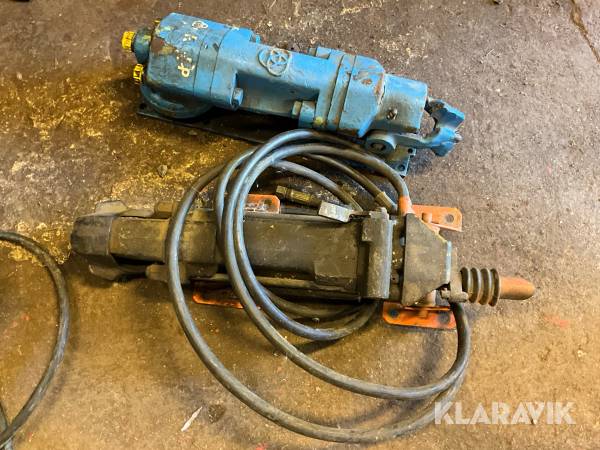Borr knämatare luftdriven