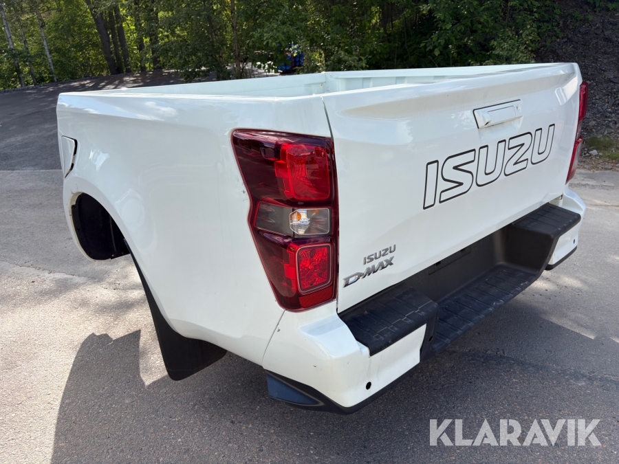 Flak till pickup Passande Isuzu D-Max dubbelhytt