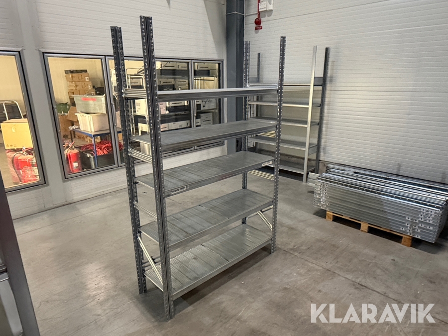 Lagerhyllor 100st sektioner S1