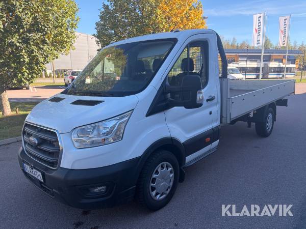 Flakbil Ford Transit 350 2.0 TDCi170hk långflak
