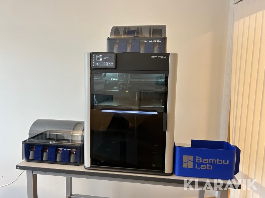 3D printer Bambu Lab H2D inkl filament