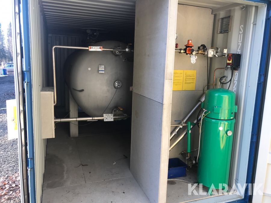 Gasolcontainer 6 kubik