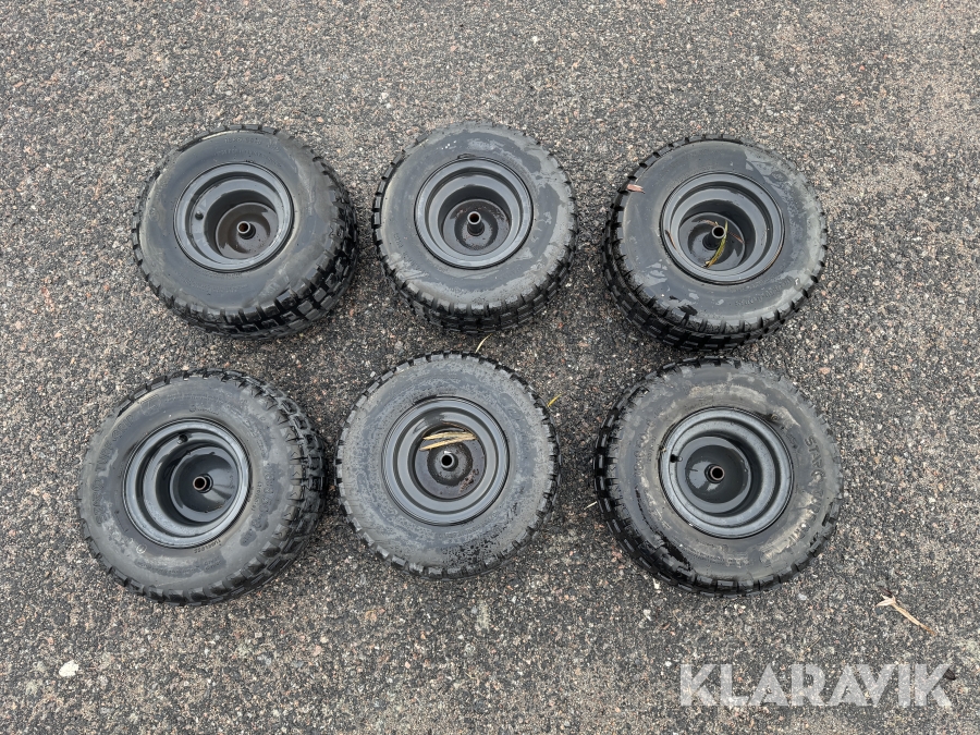 Fälgar 18x8,50-8 Starco Wanda med däck  6st