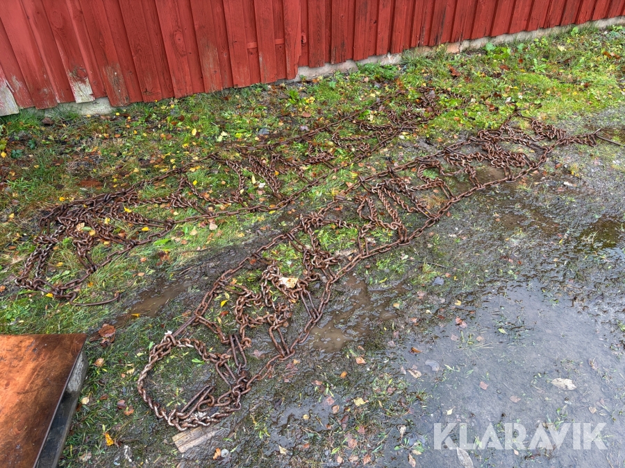 Snökedjor till traktor 2 st