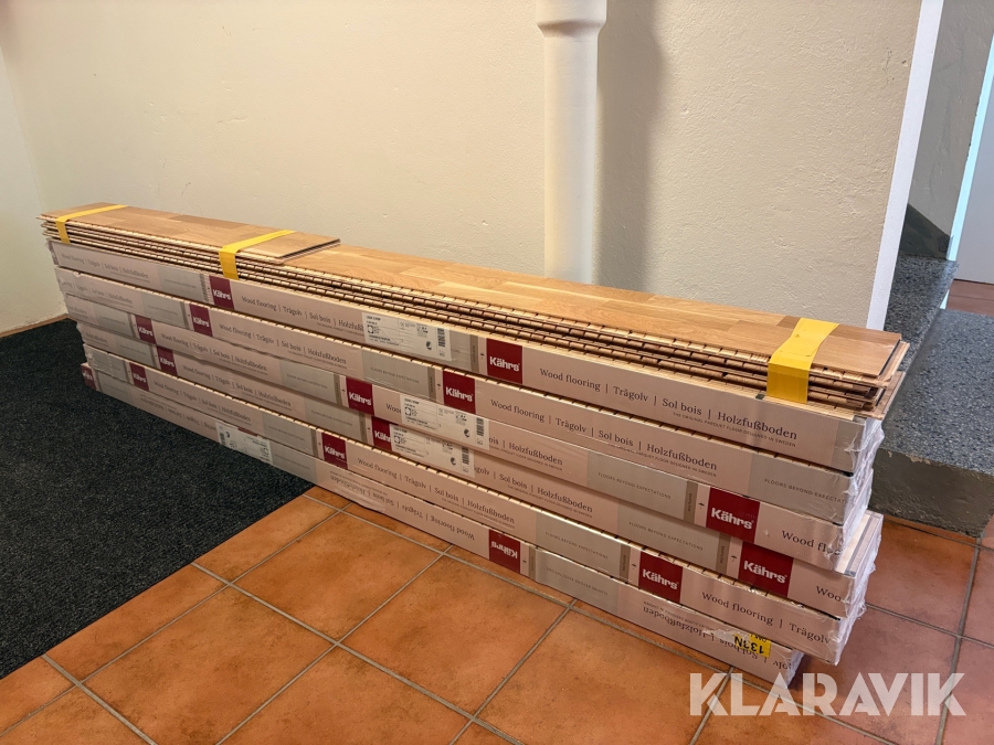 Parkettgolv Kährs Lecco 3strip