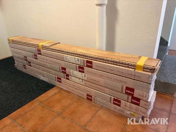 Parkettgolv Kährs Lecco 3strip