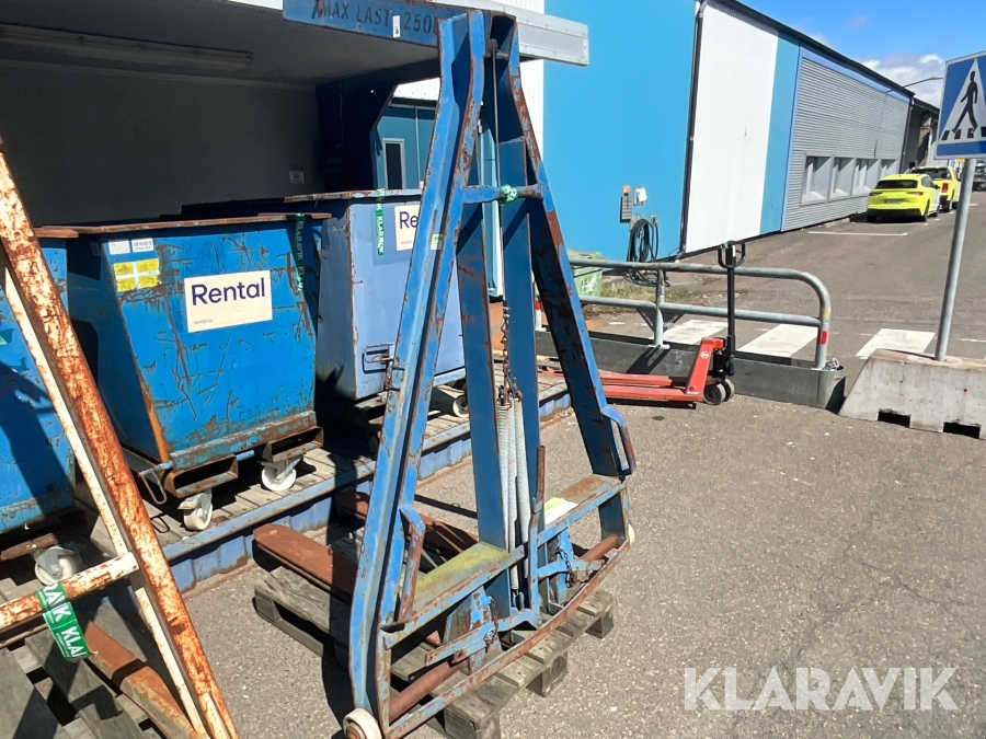 Pallgafflar för kran Joma SLG25
